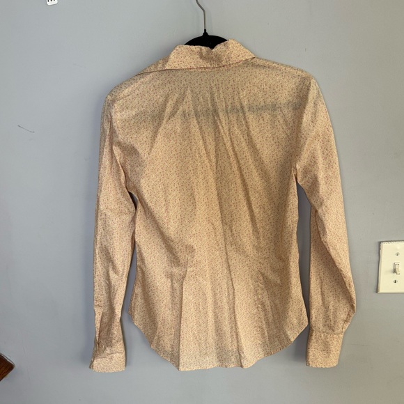 Barney’s New York button down women’s flower shirt size L - Picture 7 of 10